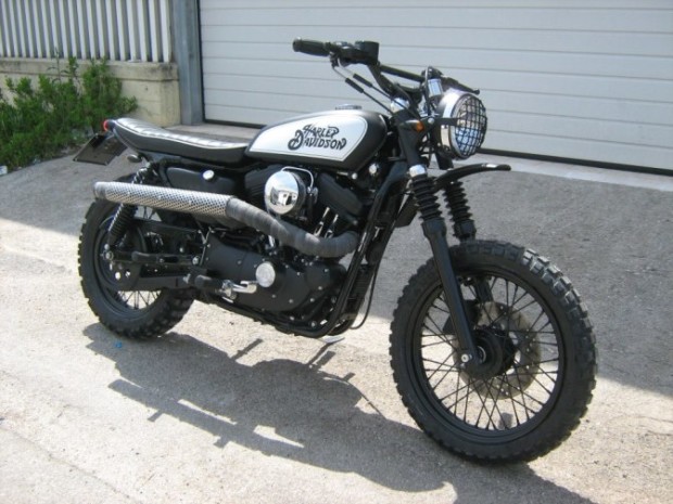 Harley Sportster -Scrambler- by Red Devils Custom-3