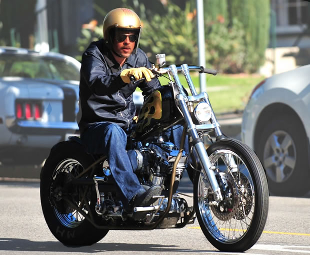 Harley davidson brad pitt discount