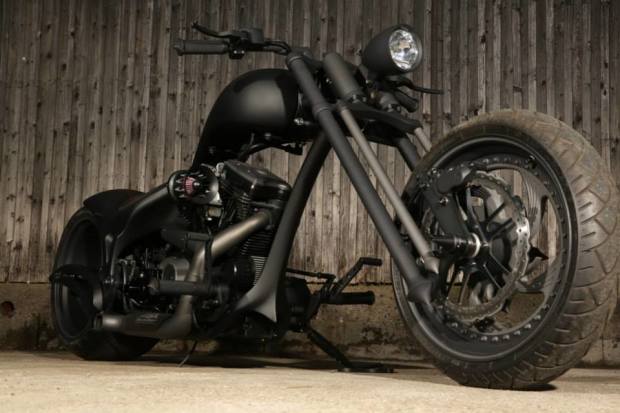 Black Steel Chopper 1