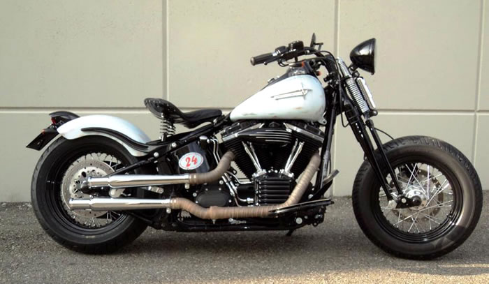 Harley Davidson Bobber Old School Moto Custom Blog Harley