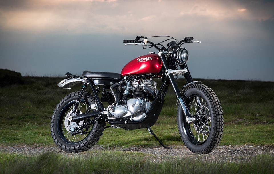 Tramp 650 Triumph Scrambler by STEVEN ROBSON - Moto Blog - Harley Davidson, Cafè ...